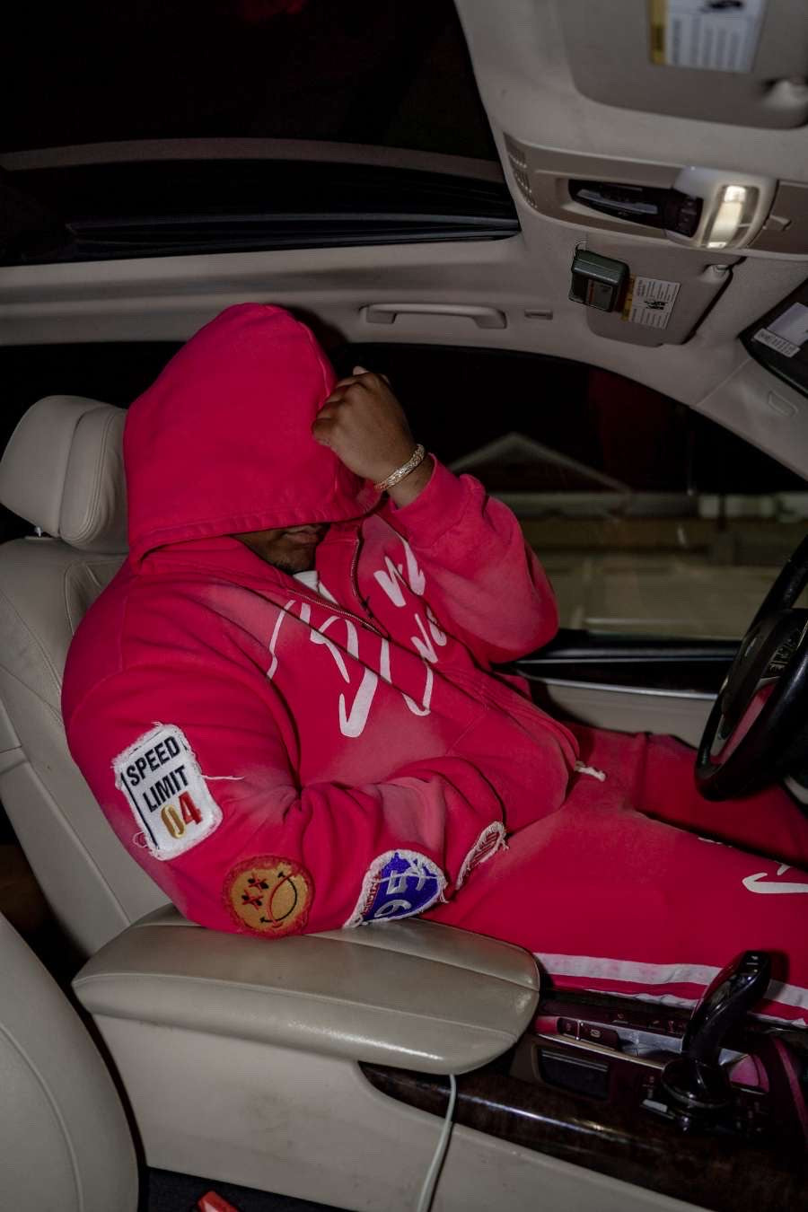 4THE WORLD PINK HOODIE